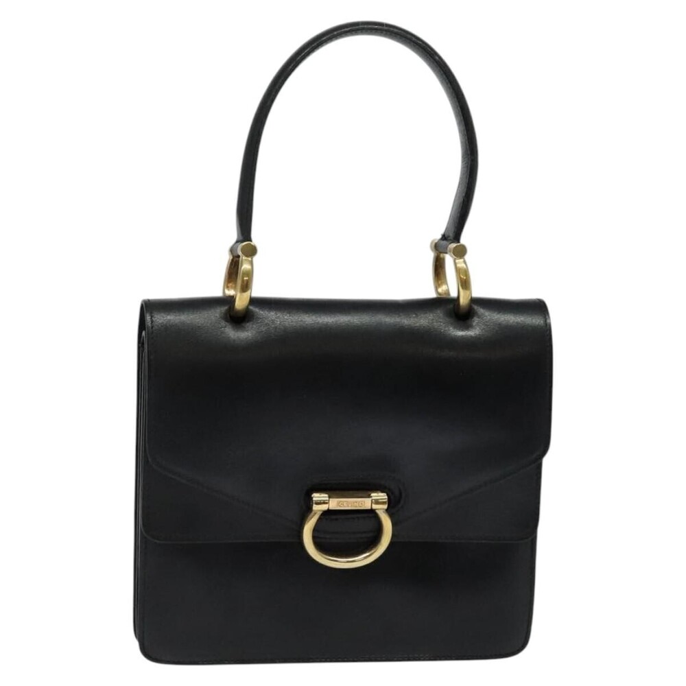 Celine Gancini Leather